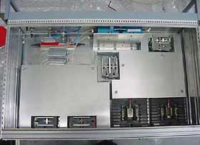 【Standard rack BOX】 Example of optical wiring and coaxial cables wiring